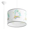 Suspension PVC Multicolore E27 1 Licorne 40