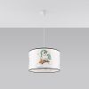 Suspension PVC Multicolore E27 1 Licorne 40
