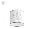 Suspension PVC Multicolore E27 1 Princesse 30