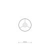 Suspension PVC Multicolore E27 1 Princesse 30