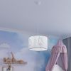 Suspension PVC Multicolore E27 1 Princesse 30