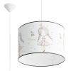 Suspension PVC Multicolore E27 1 Princesse 40