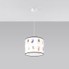 Suspension PVC Multicolore E27 1 Fée 30