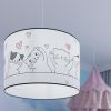 Suspension PVC Multicolore E27 1 Chat 3d 30