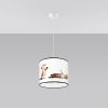 Suspension PVC Multicolore E27 1 Chat 30