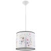 Suspension PVC Multicolore E27 1 Hibou 40