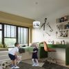 Suspension PVC Blanc noir E27 1 Football B30