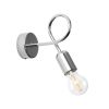 Applique Acier Chrome E27 1 Loop