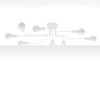 Lustre Acier Blanc E27 8 Vector