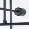 Lustre Acier Noir E27 6 Norah 2