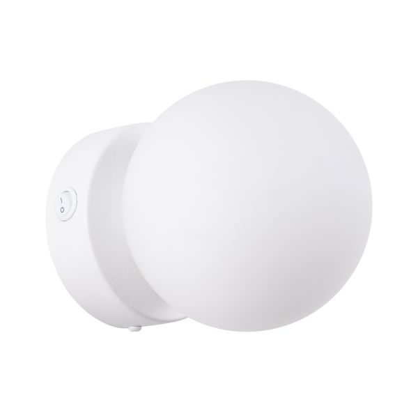 Applique Acier Blanc G9 1 Yoli