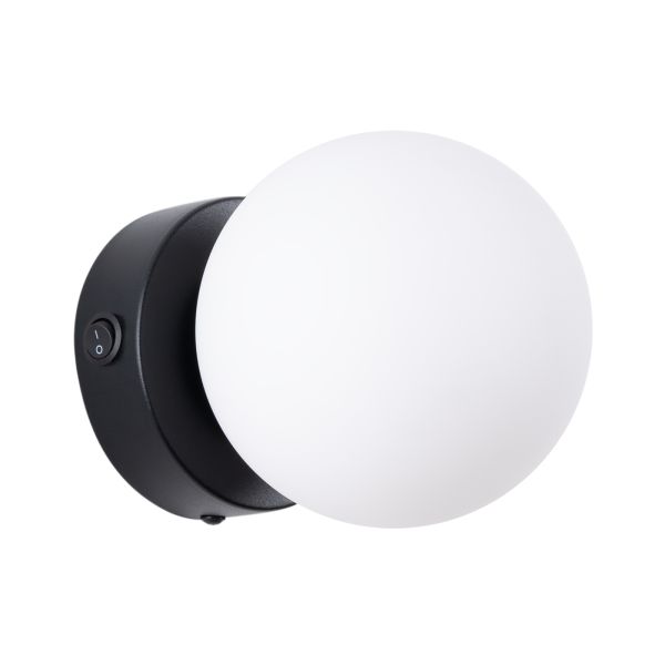 Applique Acier Noir G9 1 Yoli