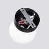 Applique Acier Noir G9 1 Yoli