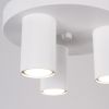Plafonnier Acier Blanc GU10 3 Lagos