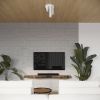 Plafonnier Acier Blanc GU10 3 Lagos