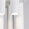 Plafonnier Acier Blanc GU10 5 Lagos
