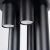 Plafonnier Acier Noir GU10 5 Lagos