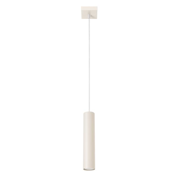 Suspension Acier Beige GU10 1 Lagos