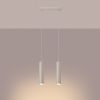 Suspension Acier Beige GU10 2 Lagos