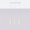 Suspension Acier Beige GU10 3 Lagos Line