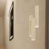 Suspension Acier Beige GU10 3 Lagos Line