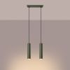 Suspension Acier Vert Olive GU10 2 Lagos
