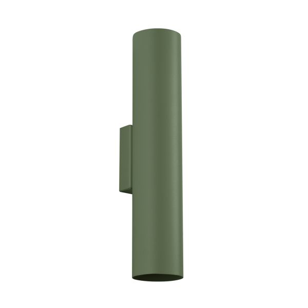 Applique Acier Vert Olive GU10 2 Lagos
