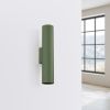 Applique Acier Vert Olive GU10 2 Lagos