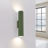 Applique Acier Vert Olive GU10 2 Lagos