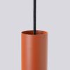 Suspension Acier Ocre Rouge GU10 1 Lagos