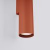 Applique Acier Ocre Rouge GU10 2 Lagos