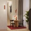 Applique Acier Ocre Rouge GU10 2 Lagos