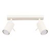 Plafonnier Acier Beige GU10 2 Ring