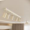 Plafonnier Acier Beige GU10 2 Ring