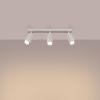 Plafonnier Acier Beige GU10 3 Ring Line