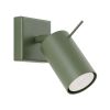 Applique Acier Vert Olive GU10 1 Ring