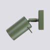 Applique Acier Vert Olive GU10 1 Ring