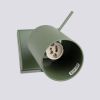 Applique Acier Vert Olive GU10 1 Ring