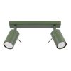 Plafonnier Acier Vert Olive GU10 2 Ring