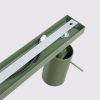 Plafonnier Acier Vert Olive GU10 3 Ring Line