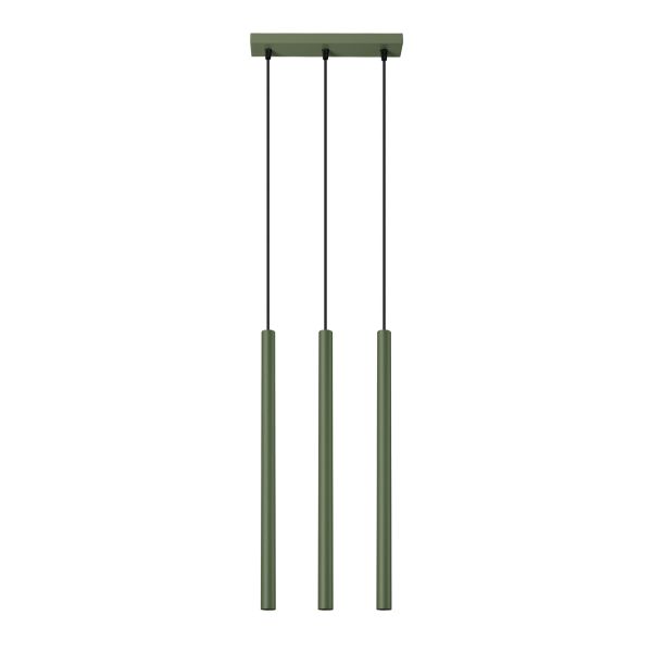 Suspension Acier Vert Olive G9 3 Pastelo Line