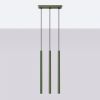 Suspension Acier Vert Olive G9 3 Pastelo Line