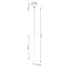 Suspension Acier Ocre Rouge G9 1 Pastelo