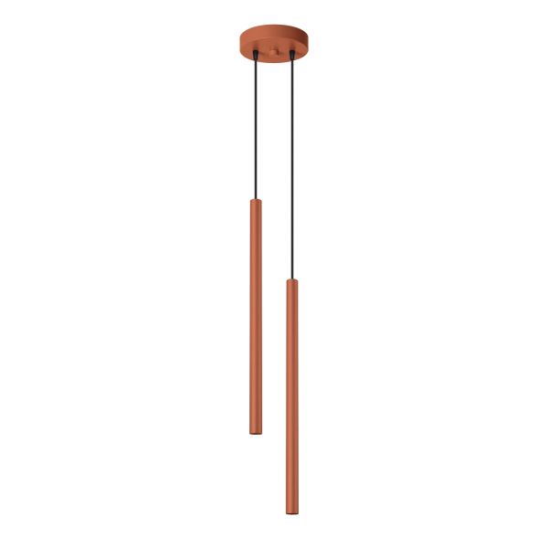 Suspension Acier Ocre Rouge G9 2 Pastelo
