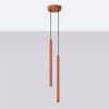 Suspension Acier Ocre Rouge G9 2 Pastelo