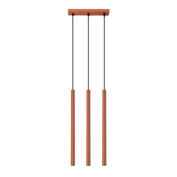 Suspension Acier Ocre Rouge G9 3 Pastelo Line