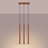 Suspension Acier Ocre Rouge G9 3 Pastelo Line