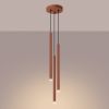 Suspension Acier Ocre Rouge G9 3 Pastelo