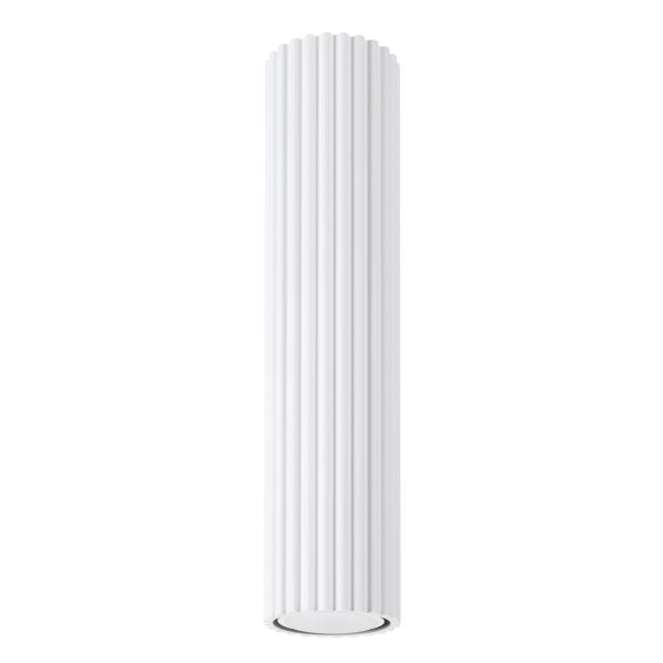 Plafonnier Aluminium Blanc GU10 1 Karbon 30