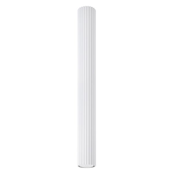 Plafonnier Aluminium Blanc GU10 1 Karbon 60